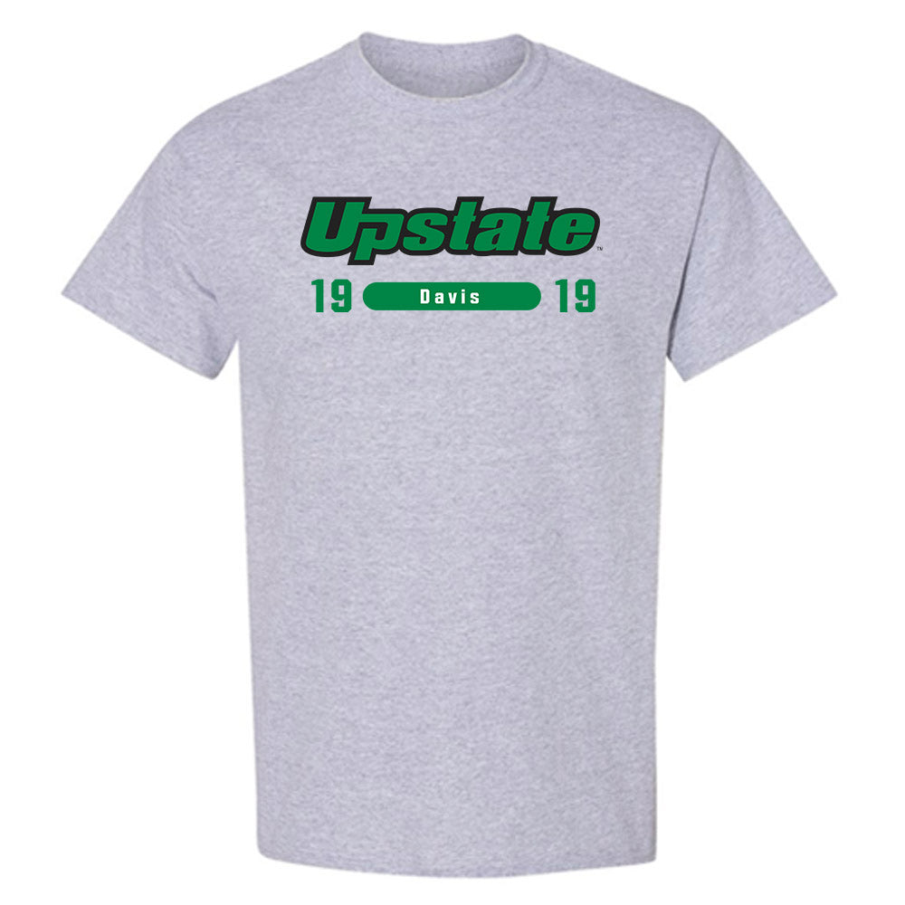 USC Upstate - NCAA Baseball : Tyler Davis - Classic Fashion Shersey T-Shirt-0