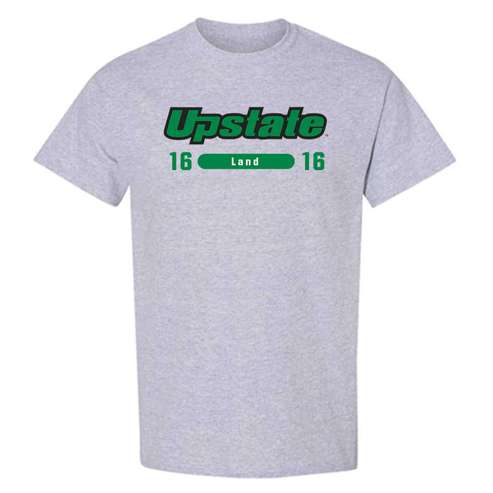 USC Upstate - NCAA Baseball : Wyatt Land - Classic Fashion Shersey T-Shirt-0