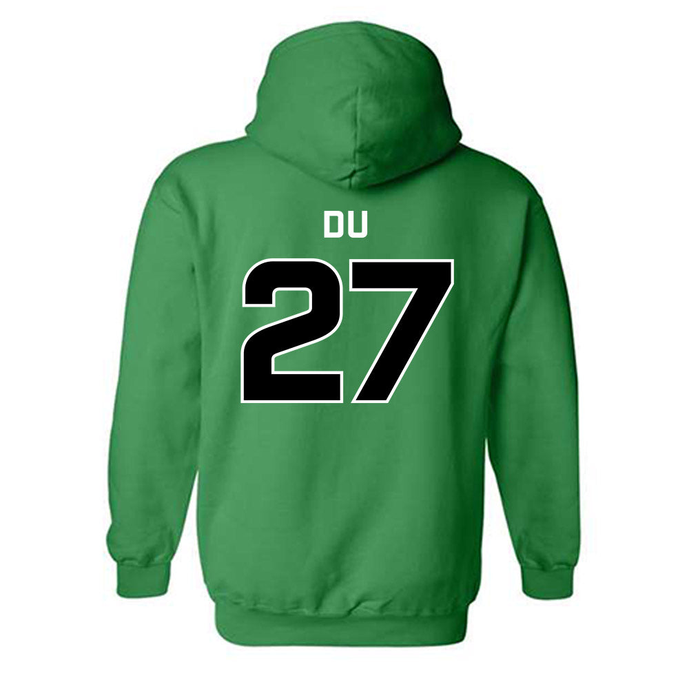 USC Upstate - NCAA Men's Soccer : Qingcheng Du - Classic Fashion Shersey Hooded Sweatshirt-1