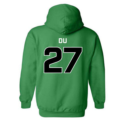 USC Upstate - NCAA Men's Soccer : Qingcheng Du - Classic Fashion Shersey Hooded Sweatshirt-1