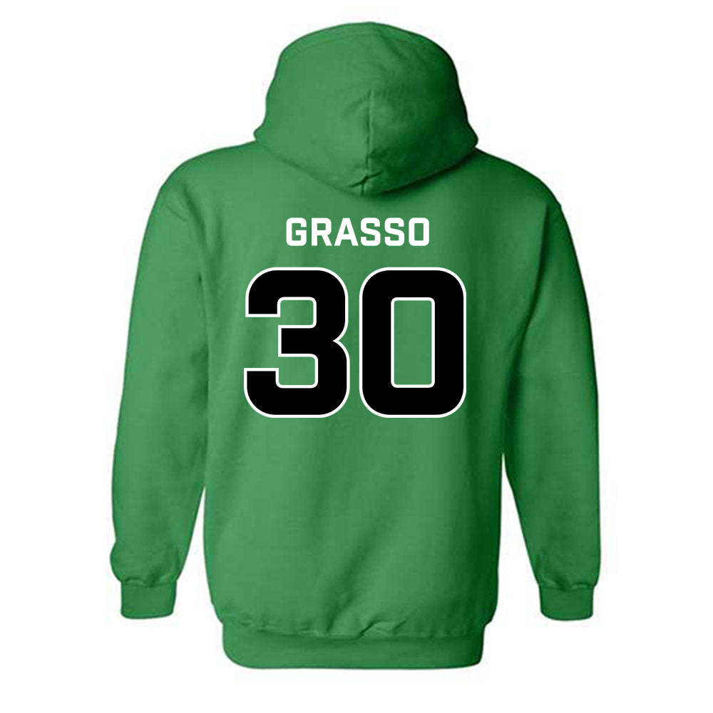 USC Upstate - NCAA Men's Soccer : Logan Grasso - Classic Fashion Shersey Hooded Sweatshirt-1