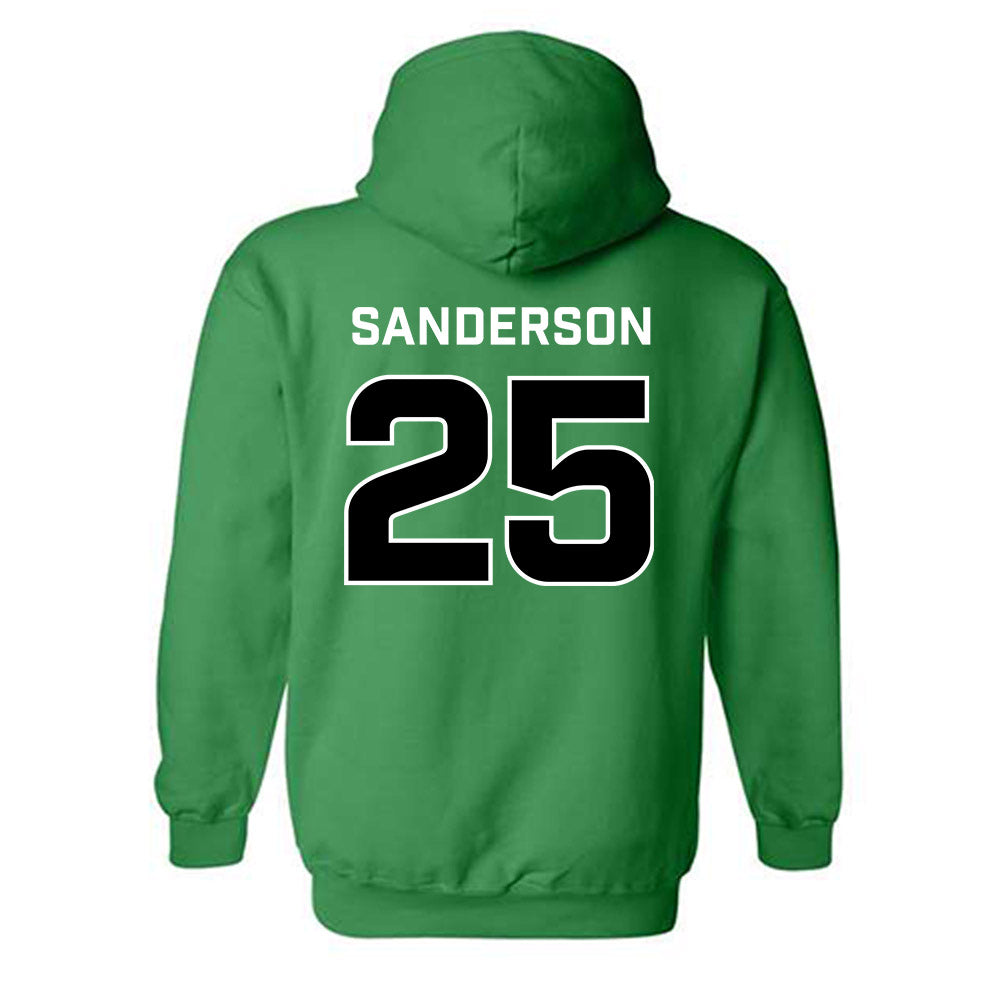 USC Upstate - NCAA Baseball : Alex Sanderson - Classic Fashion Shersey Hooded Sweatshirt-1