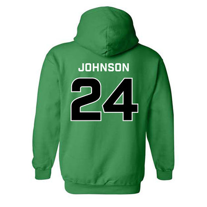 USC Upstate - NCAA Men's Basketball : Chico Johnson - Classic Fashion Shersey Hooded Sweatshirt-1