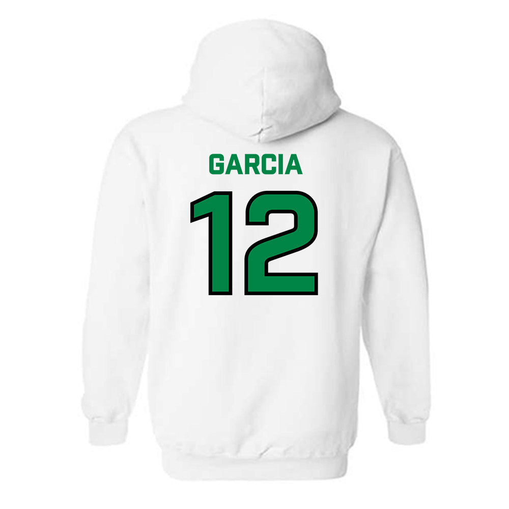 USC Upstate - NCAA Men's Basketball : Breylin Garcia - Classic Fashion Shersey Hooded Sweatshirt-1