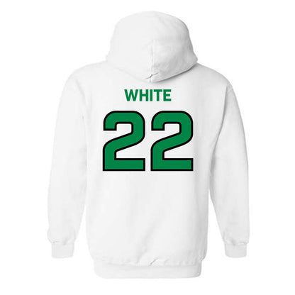 USC Upstate - NCAA Men's Soccer : Fatobi White - Classic Fashion Shersey Hooded Sweatshirt-1