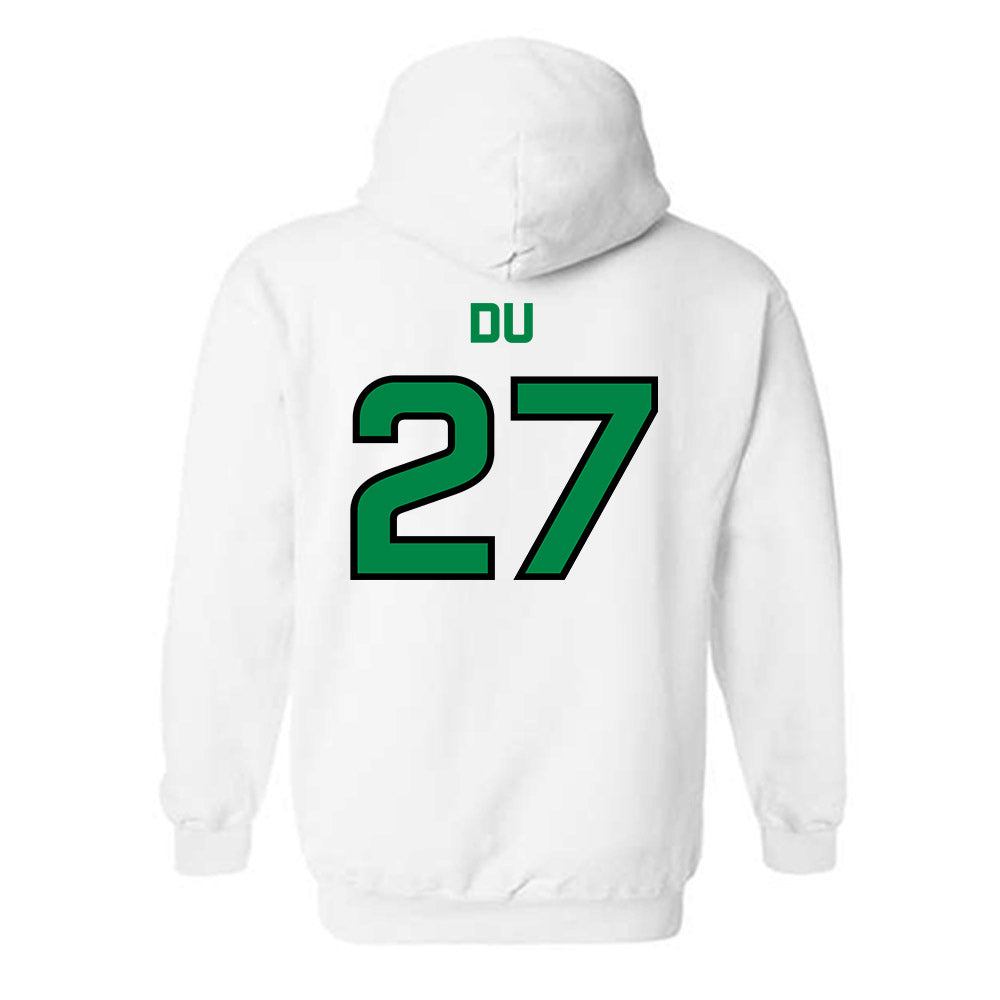 USC Upstate - NCAA Men's Soccer : Qingcheng Du - Classic Fashion Shersey Hooded Sweatshirt-1