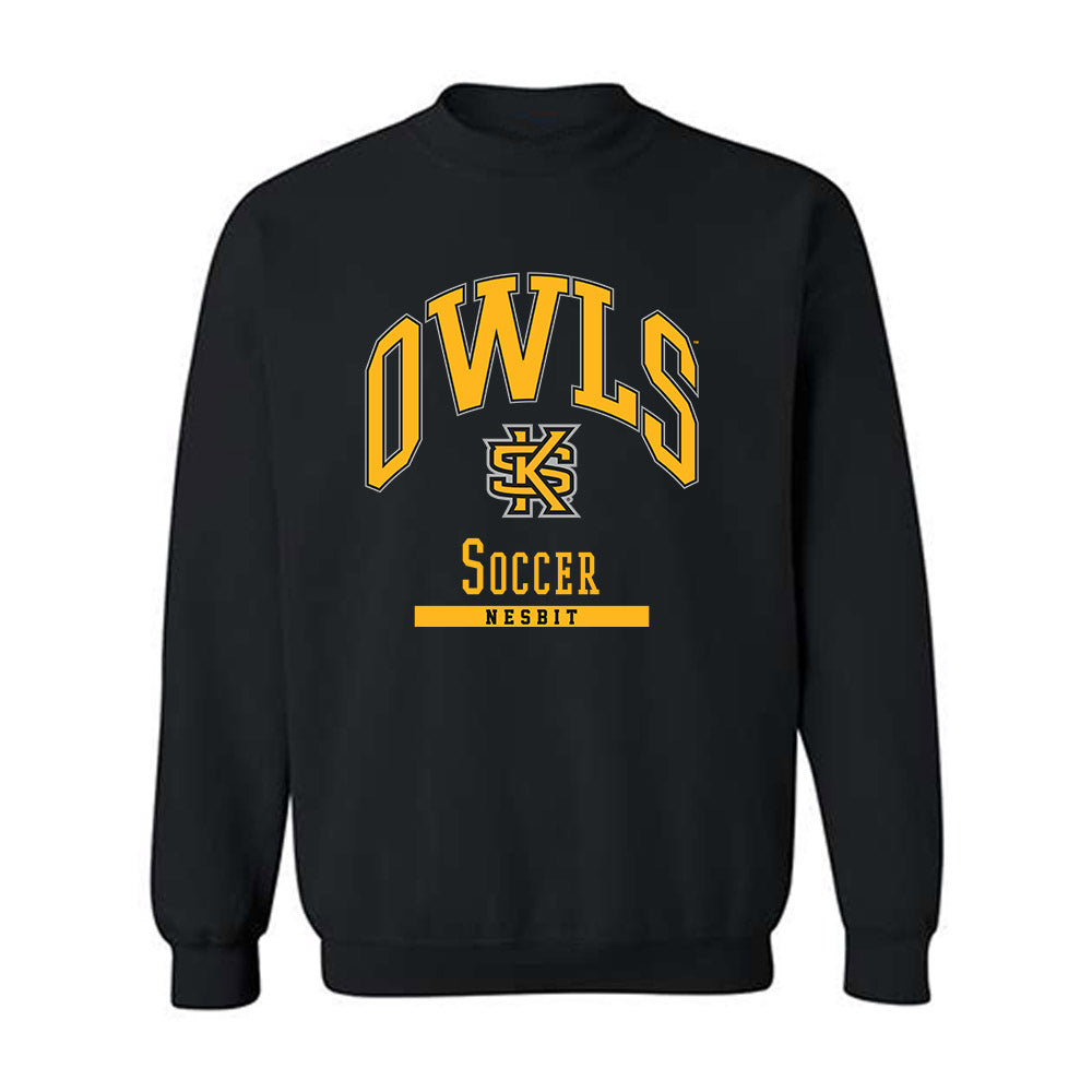 Kennesaw - NCAA Women's Soccer : Alana Nesbit - Classic Fashion Shersey Crewneck Sweatshirt-0