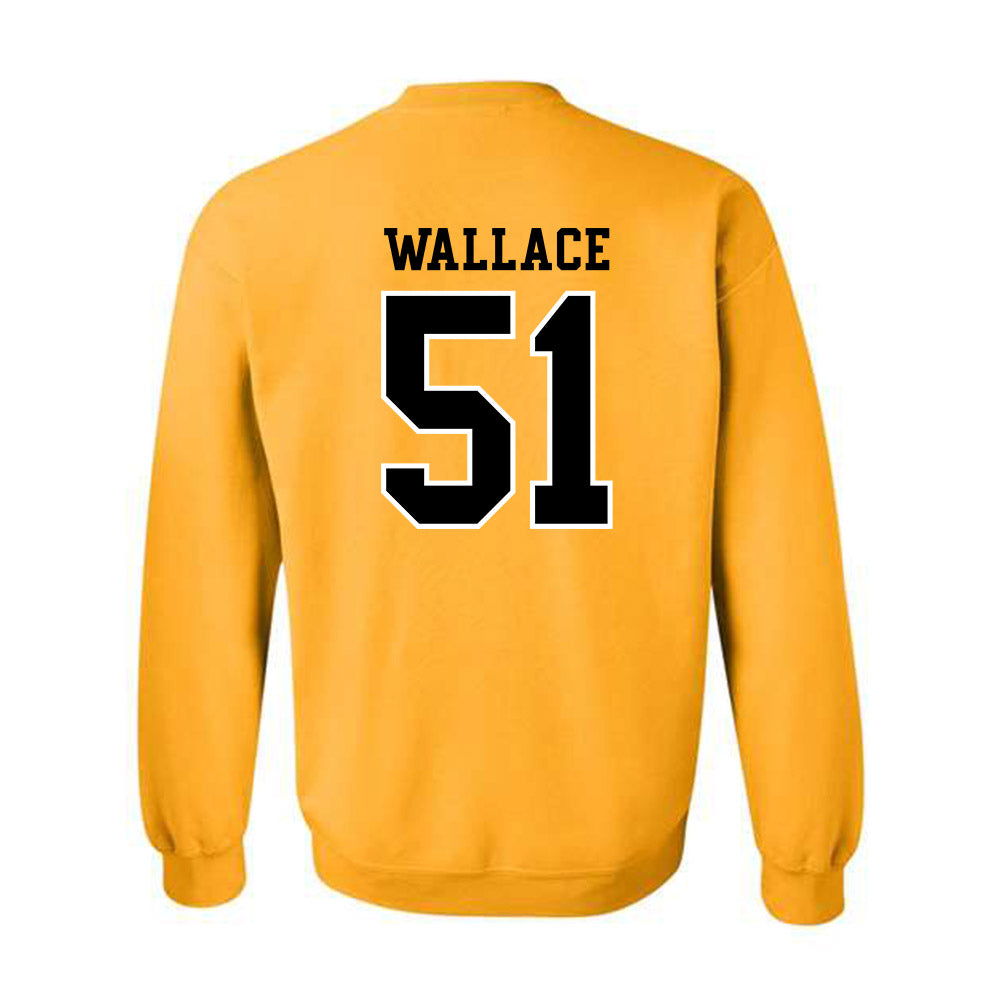 Kennesaw - NCAA Football : Michael Wallace - Classic Fashion Shersey Crewneck Sweatshirt-1