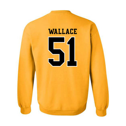 Kennesaw - NCAA Football : Michael Wallace - Classic Fashion Shersey Crewneck Sweatshirt-1