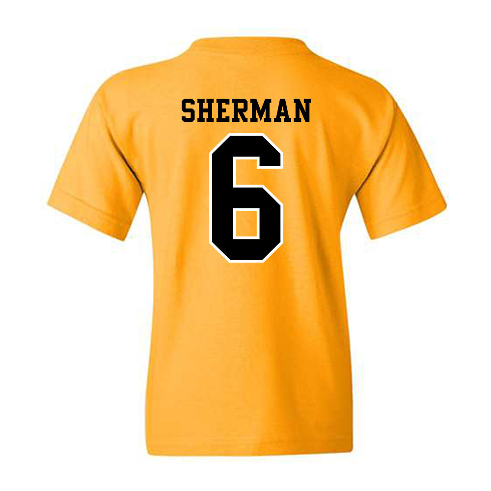  - NCAA Men's Basketball : Frankquon Sherman - Classic Fashion Shersey Youth T-Shirt-1