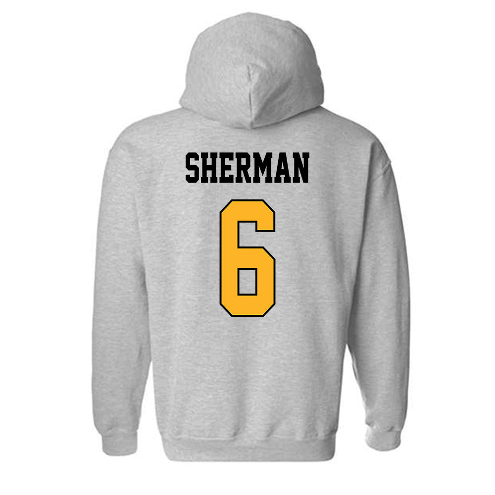  - NCAA Men's Basketball : Frankquon Sherman - Classic Fashion Shersey Hooded Sweatshirt-1