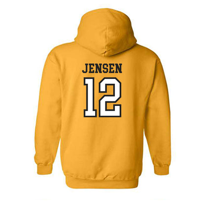 Kennesaw - NCAA Women's Soccer : Mai Jensen - Classic Fashion Shersey Hooded Sweatshirt-1
