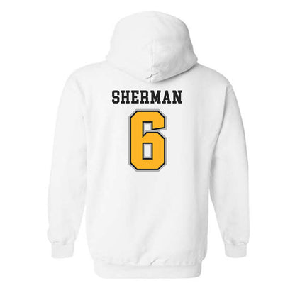  - NCAA Men's Basketball : Frankquon Sherman - Classic Fashion Shersey Hooded Sweatshirt-1