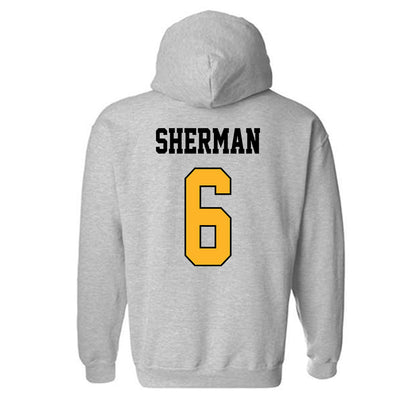  - NCAA Men's Basketball : Frankquon Sherman - Classic Fashion Shersey Hooded Sweatshirt-1