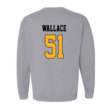 Kennesaw - NCAA Football : Michael Wallace - Classic Fashion Shersey Crewneck Sweatshirt-1