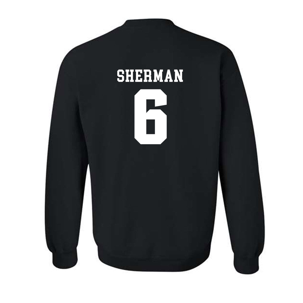  - NCAA Men's Basketball : Frankquon Sherman - Classic Fashion Shersey Crewneck Sweatshirt-1