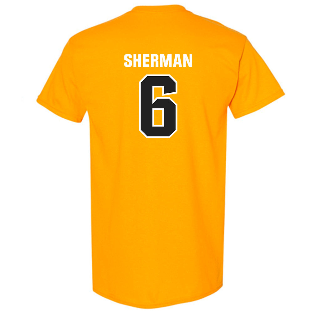  - NCAA Men's Basketball : Frankquon Sherman - Classic Fashion Shersey T-Shirt-1