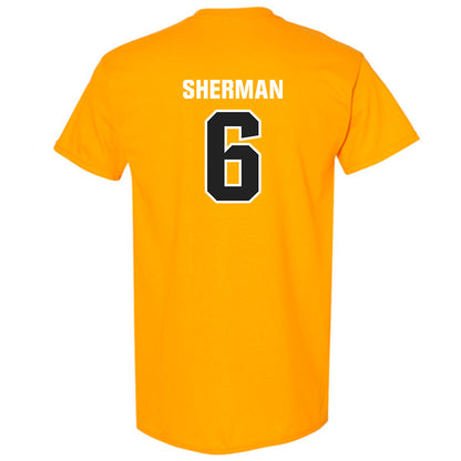  - NCAA Men's Basketball : Frankquon Sherman - Classic Fashion Shersey T-Shirt-1