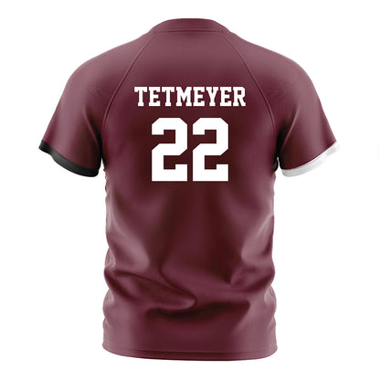 Mississippi State - NCAA Women's Soccer : Liesel Tetmeyer - Maroon Soccer Jersey-1