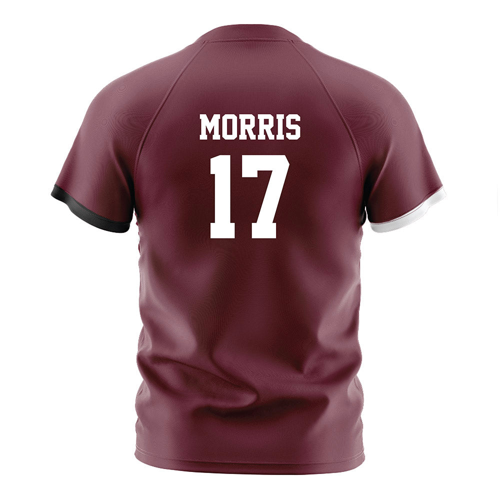 Mississippi State - NCAA Women's Soccer : Reganne Morris - Maroon Soccer Jersey-1