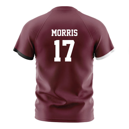 Mississippi State - NCAA Women's Soccer : Reganne Morris - Maroon Soccer Jersey-1