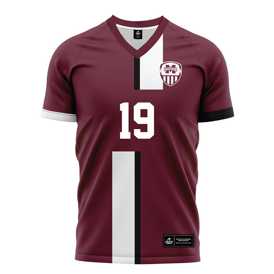 Mississippi State - NCAA Women's Soccer : Hailey Johnson - Maroon Soccer Jersey-0