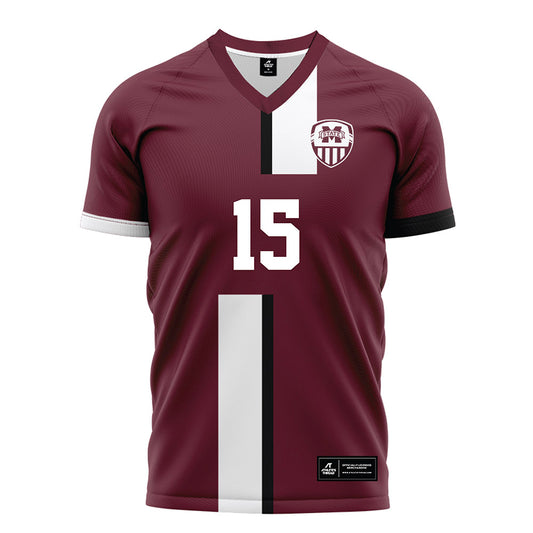 Mississippi State - NCAA Women's Soccer : Eden Nicholson - Maroon Soccer Jersey-0