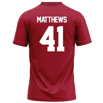 Alabama - NCAA Football : Jamarion Matthews - Football Jersey-1