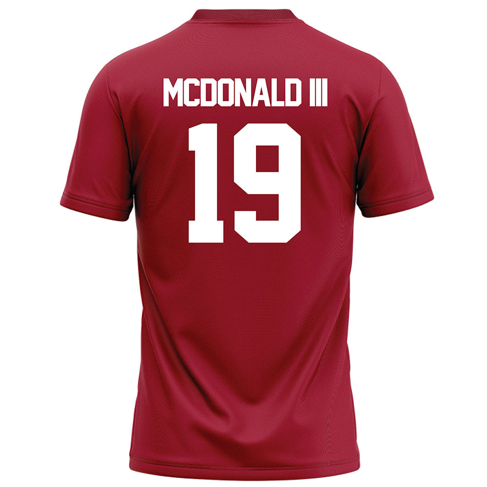 Alabama - NCAA Football : Chuck McDonald III - Football Jersey-1