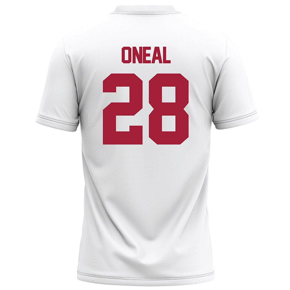 Alabama - NCAA Football : Carmelo O'Neal - White Football Jersey-1