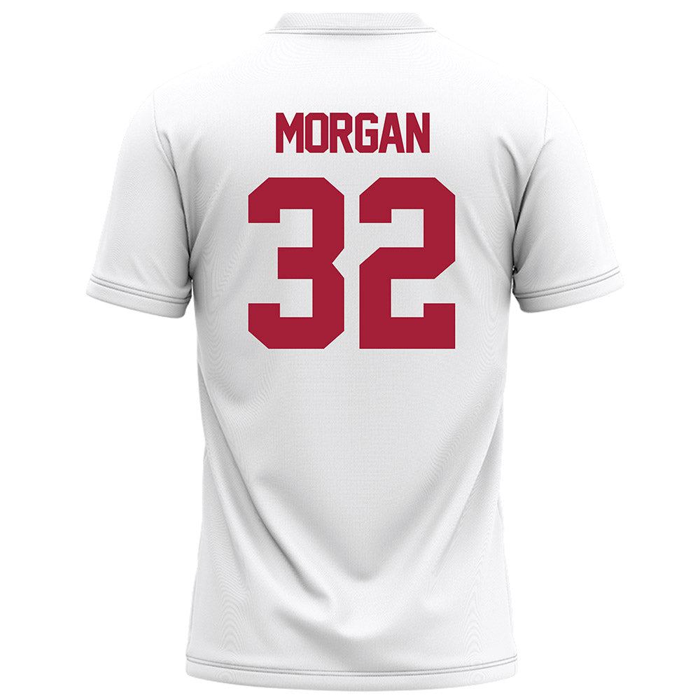 Alabama - Football Alumni : Nick Morgan - White Football Jersey