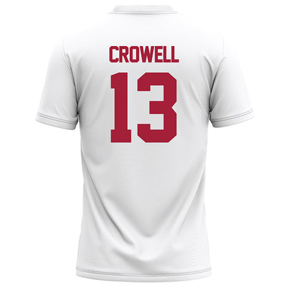 Alabama - NCAA Football : EJ Crowell - White Football Jersey-1