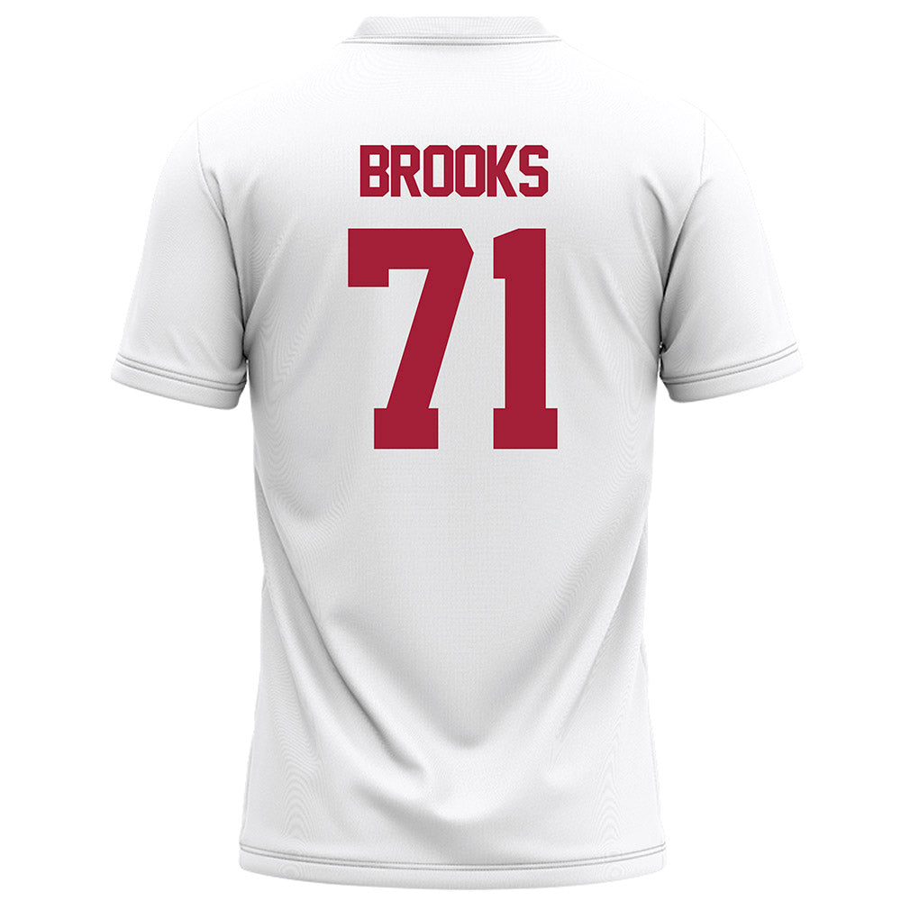 Alabama - NCAA Football : Nick Brooks - White Football Jersey-1