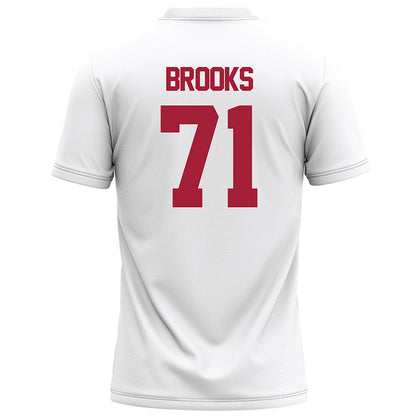 Alabama - NCAA Football : Nick Brooks - White Football Jersey-1