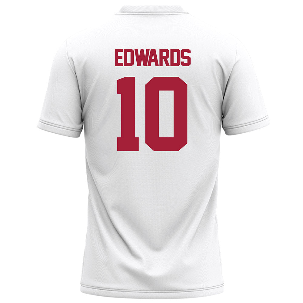 Alabama - NCAA Football : Jireh Edwards - White Football Jersey-1