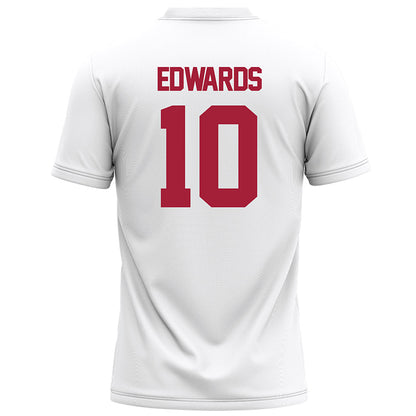 Alabama - NCAA Football : Jireh Edwards - White Football Jersey-1