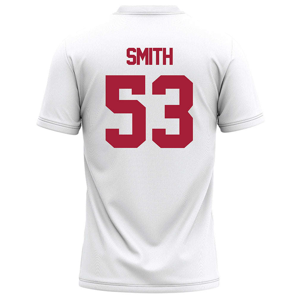 Alabama - NCAA Football : Mac Smith - White Football Jersey-1