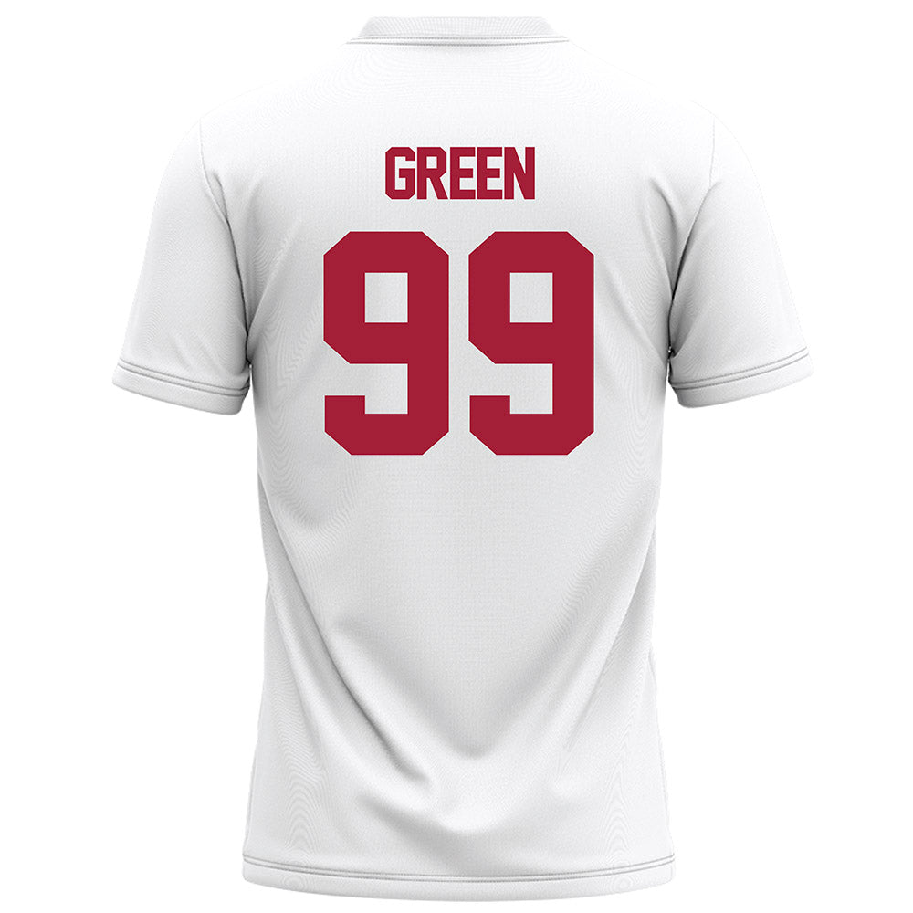 Alabama - NCAA Football : Terrance Green - White Football Jersey-1