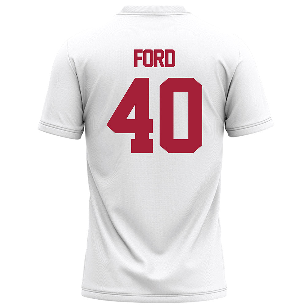 Alabama - NCAA Football : Josh Ford - White Football Jersey-1