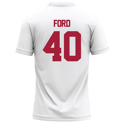 Alabama - NCAA Football : Josh Ford - White Football Jersey-1