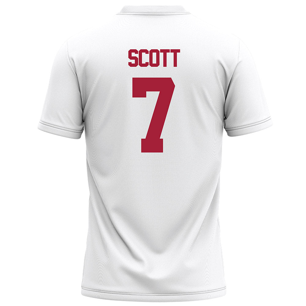 Alabama - NCAA Football : Rico Scott - White Football Jersey-1