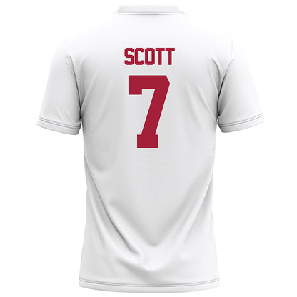 Alabama - NCAA Football : Rico Scott - White Football Jersey-1