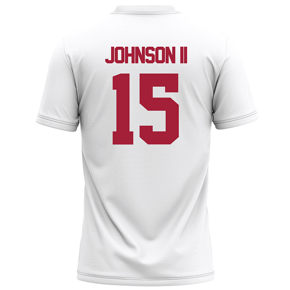 Alabama - NCAA Football : Duke Johnson II - White Football Jersey-1