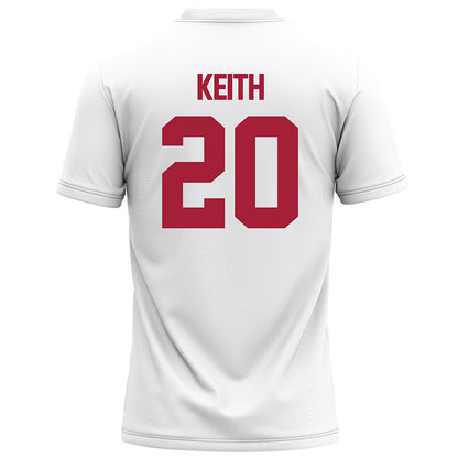 Alabama - NCAA Football : Khalifa Keith - White Football Jersey-1