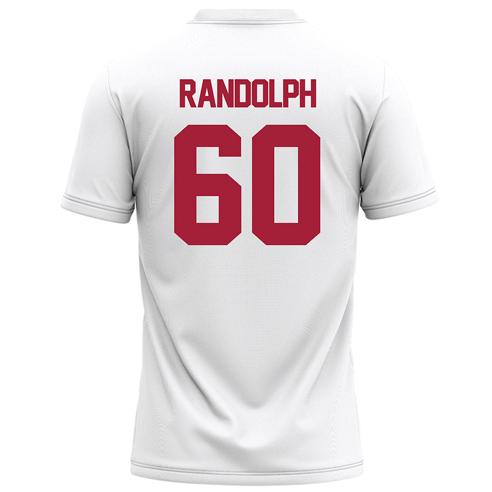 Alabama - Football Alumni : Kendall Randolph - White Football Jersey