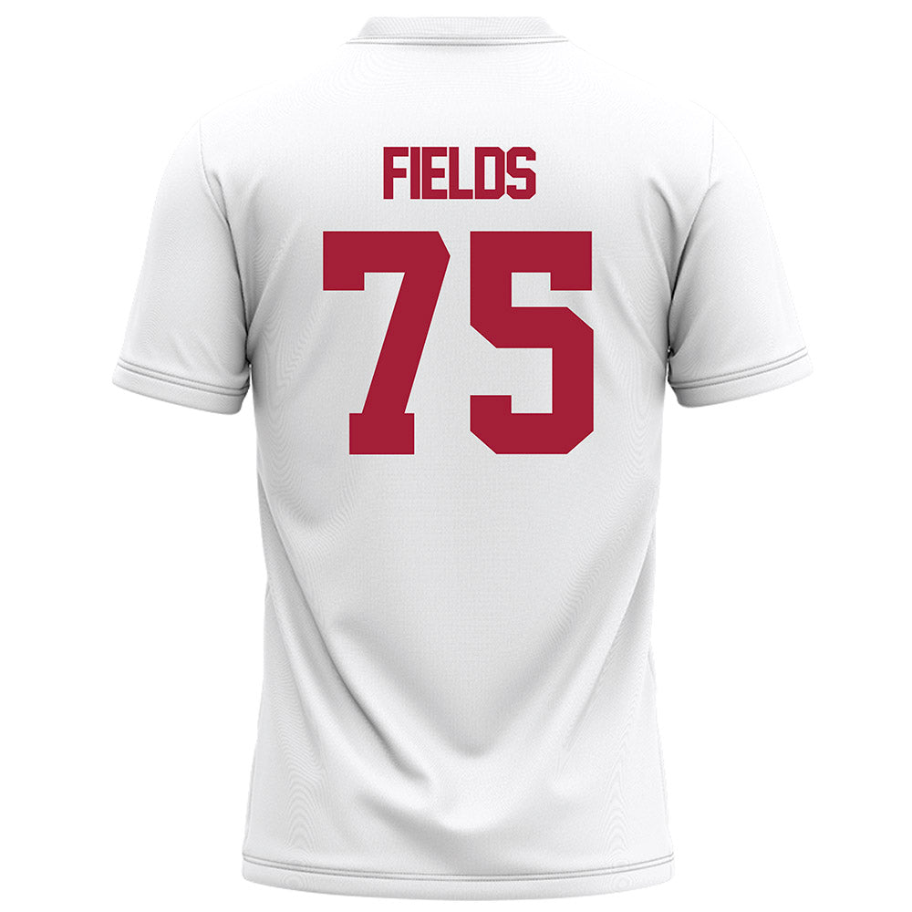 Alabama - NCAA Football : Ethan Fields - White Football Jersey-1