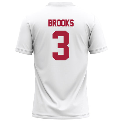 Alabama - NCAA Football : Lotzeir Brooks - White Football Jersey-1