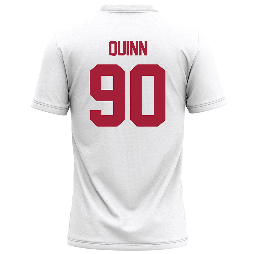 Alabama - NCAA Football : Lorcan Quinn - White Football Jersey-1