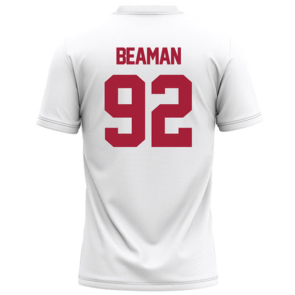 Alabama - NCAA Football : Jeremiah Beaman - White Football Jersey-1