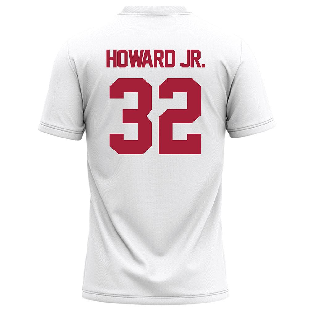 Alabama - NCAA Football : Corey Howard Jr. - White Football Jersey-1